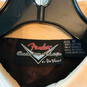 Fender custom designed shirt